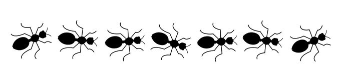 free ant clipart black and white - photo #30
